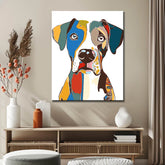 Painting by Numbers Graffiti Art Dog II